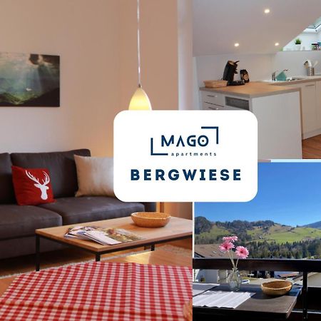 Bergwiese Mit Oberstaufen Plus Karte Exterior photo